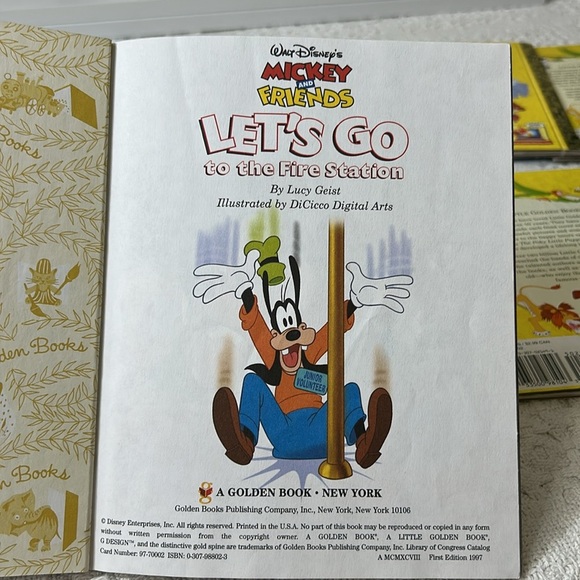 Collection of 8 Disney‎ Themed Little Golden Storybooks - Picture 5 of 7